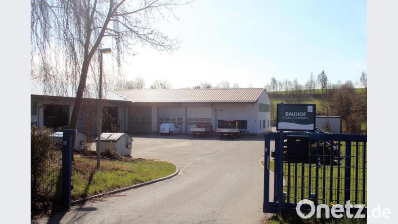 Ein Gebäudeerweiterung für 500.000 Euro soll es im Städtischen Bauhof geben. Bild: stg