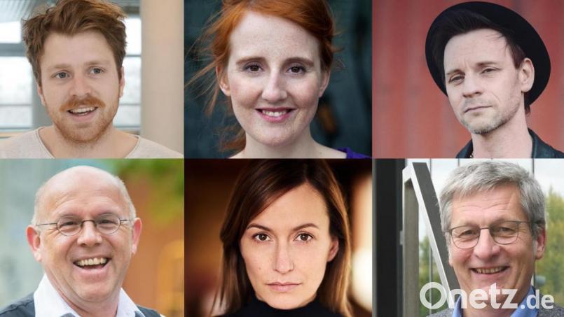 Von links oben: Lukas Höllerer, Christina Baumer, Markus Engelstädter;
Von links unten: Jürgen Kirner, Kathrin Anna Stahl, Wolfgang Meidenbauer Bild: tow