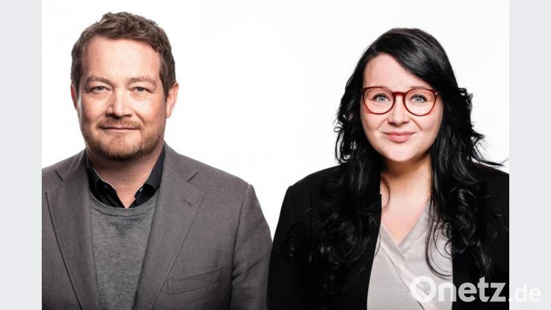 Der amtierende Generalsekretär der SPD Bayern und Bundestagsabgeordneten Uli Grötsch und Ramona Greiner. Im Falle seiner Wahl zum neuen Chef der bayerischen SPD will Grötsch die gebürtige Oberfränkin zu seiner Generalsekretärin machen. Bild: Susie Knoll/dpa