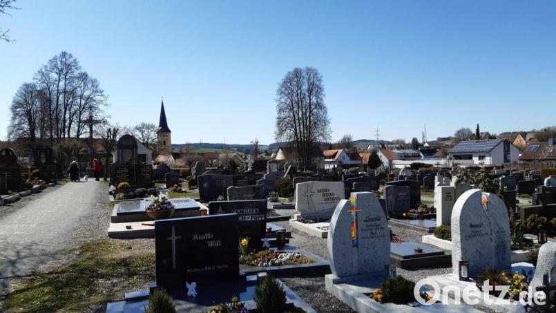 Der Friedhof in Windischeschenbach. Bild: Lowak