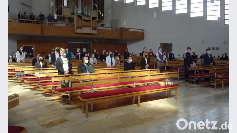Firmung in der Herz-Jesu-Kirche. Bild: apr