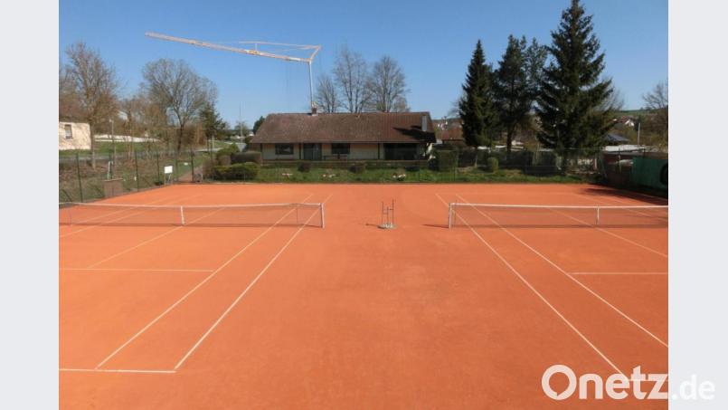 Die Tennisanlage des TC Rieden. Bild: Alois Hofmann/exb