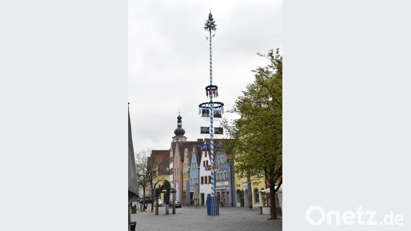 Der Maibaum 2021. Bild: hcz