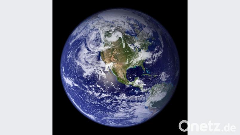 Eine NASA-Aufnahme zeigt die westliche Hemisphäre der Erdkugel. Bild: NASA Goddard Space Flight Center/dpa