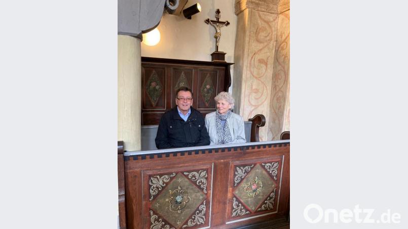 Nach 36 Jahren gaben Christa und Ludwig Frank das Amt des Messners auf. Bild: adj