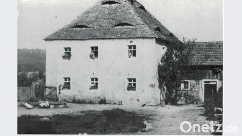 Das Landsassengut Stegenthumbach in früheren Zeiten. 75 Jahre lang gehört die ehemalige Gemeinde im Truppenübungsplatz Grafenwöhr nun schon zur Stadt Eschenbach. Archivbild: Sammlung des Heimatvereins/exb