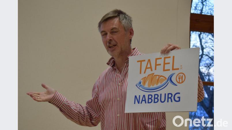 Raphael Haubelt hat das symbolträchtige Logo der Nabburger Tafel entworfen. Bild: bnr