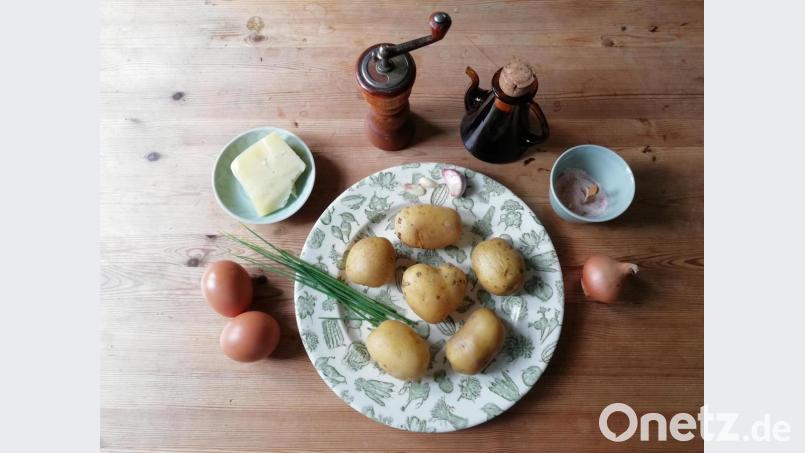 Kartoffeln als Slow Food: Auch wenn es schnell gehen soll, gibt es Alternativen zu Tiefkühlpommes, Kartoffelpüreeflocken aus der Tüte oder Kartoffelgratin mit Fix-Produkten. Karin Barth gehen die Ideen nie aus. Bild: Karin Barth/exb