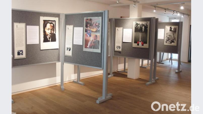 Das Kultur- und Militärmuseum Grafenwöhr bietet nun eine Sonderausstellung über Bürgerrechtler Martin Luther King an. Bild: Kultur- und Militärmuseum Grafenwöhr/exb