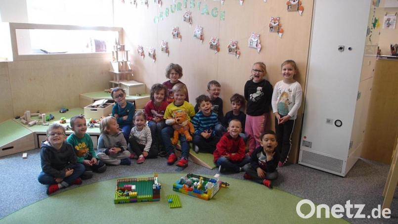 Willkommen im neuen &quot;Fuchsbau&quot;. 21 Buben und Mädchen bezogen diese Woche offiziell ihr Übergangsdomizil in der Grundschule Weiherhammer. Jetzt muss nur noch der Spielplatz nebenan fertiggestellt werden. Bild: bk