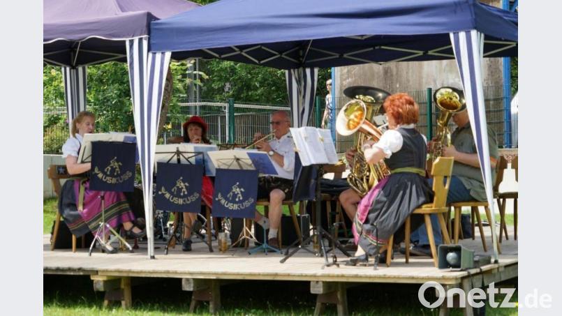 Die Gruppe &quot;Musikuss&quot; ist beim Pfarrfest von St. Johannes eine feste Größe . Archivbild: uz