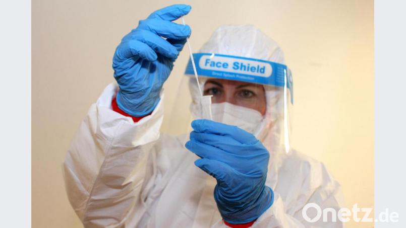 Die ehrenamtlichen Rotkreuzgemeinschaften ermöglichen an zehn Standorten Corona-Antigen-Schnelltests. Bild: Sven Lehner/BRK-Kreisverband/exb