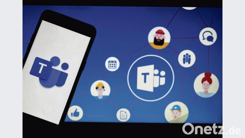 Mit Microsoft Teams können Nutzer zu zweit und in Gruppen chatten, in Themenkanälen zusammenarbeiten, Dateien teilen, telefonieren und per Video konferieren – unerlässlich in Zeiten von Home-Office während der Corona-Pandemie. So gehört Microsoft ganz klar zu den Gewinnern an der Börse. Symbolbild: ZUMA Wire/Debarchan Chatterjee/dpa