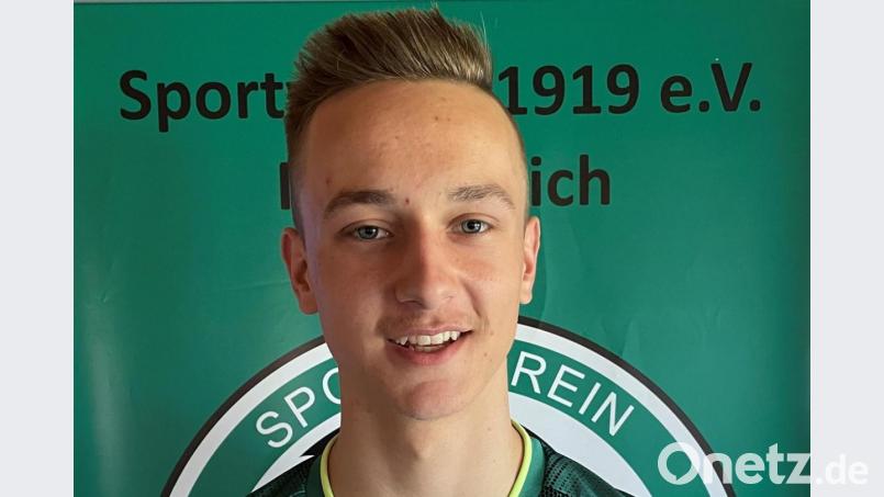 Laurentin Göhlert trägt künftig das Trikot des SV Mitterteich. Bild: exb