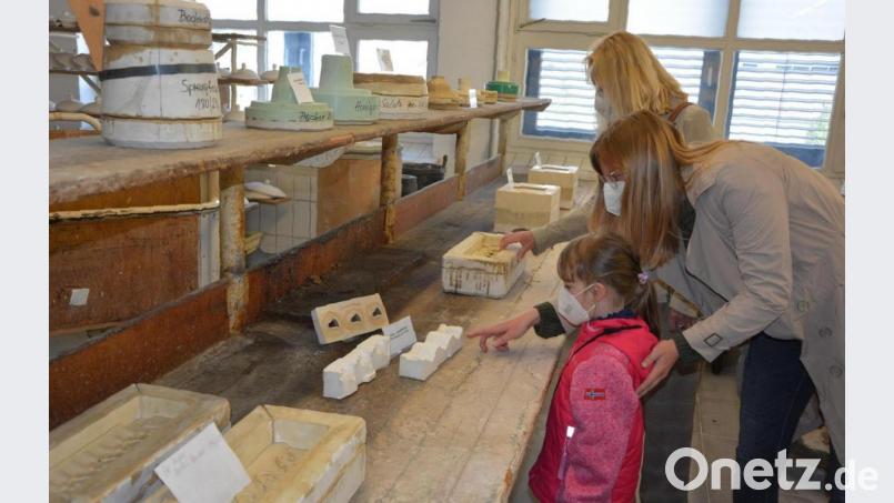 Auch die Dauerausstellung über die Geschichte des Mitterteicher Porzellans stieß am Museumstag wieder auf Interesse. Bild: jr