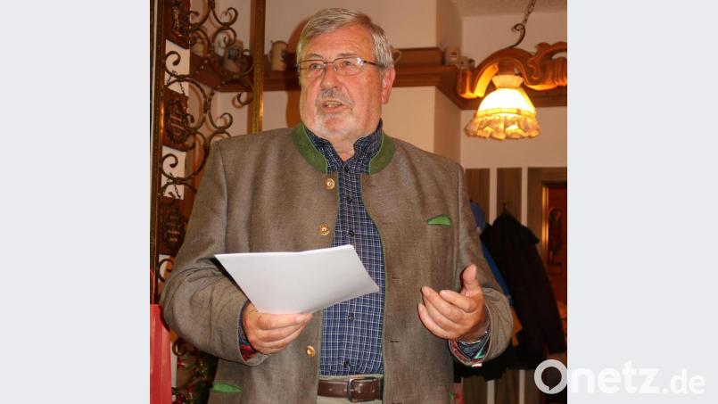 Otmar Zeitler, Vorsitzender der Siedlergemeinschaft, wandte sich mit einem offenen Brief an die Fraktionen der im Gemeinderat Friedenfels vertretenen Parteien und Wählervereinigungen. Archivbild: bsc