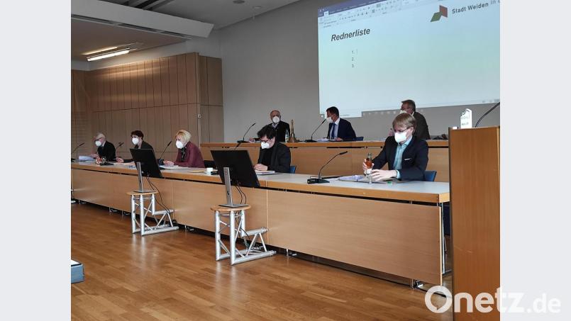 Nicht nur die Rednerliste soll in den nächsten Stadtratssitzungen über den Bildschirm flimmern - sondern auch schon mal die Redner selbst. Bild: rg