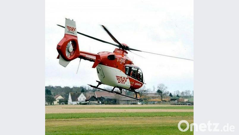 Der Rettungshubschrauber brachte das Kleinkind ins Krankenhaus. Symbolbild: Wilck