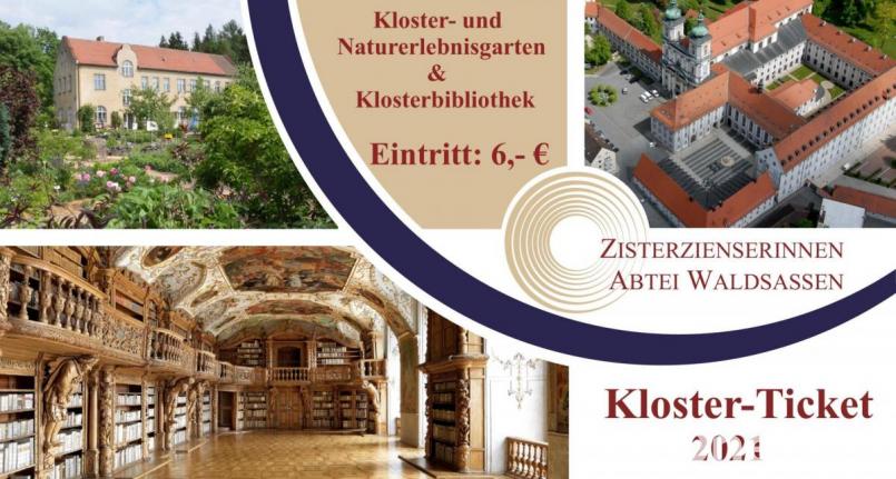 So sieht das neue Kloster-Ticket aus. Bild: Sr. M. Sophia/exb