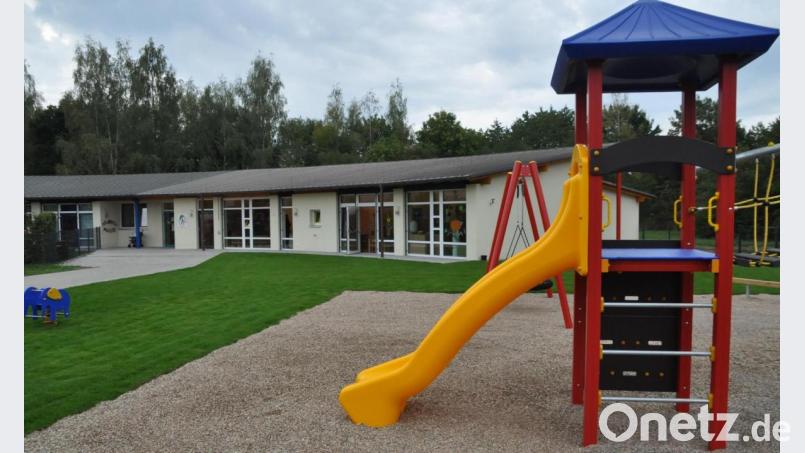 Der Kindergartenanbau St. Franziskus wurde erst im Herbst vergangenen Jahres eingeweiht. Trotzdem ist man wieder auf die Containerlösung als Übergang angewiesen. Bild: ak