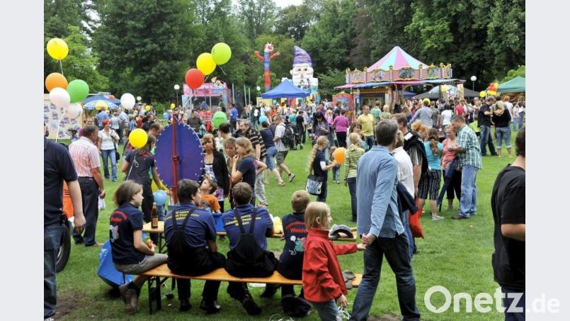 Kinderbürgerfest und Abstand halten - in der Vergangenheit schloss sich das aus. Wie wird&#039;s 2021? Noch hofft der Stadtjugendring, dass die Sause im Park stattfinden kann. Archivbild: Wilck