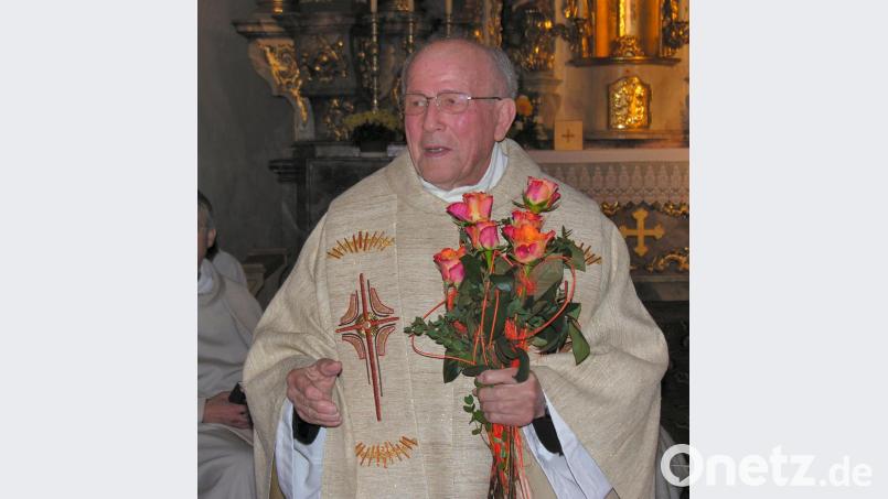 Pfarrer Elmar Albert hat von 1999 bis 2012 in Adertshausen, Hohenburg und Allersburg als Ruhestandspfarrer Gottesdienste gefeiert. Bild: bö