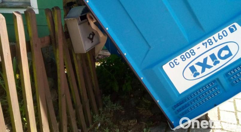Das Werk der Randalierer in der Bahnhofstraße. Bild: fpoz