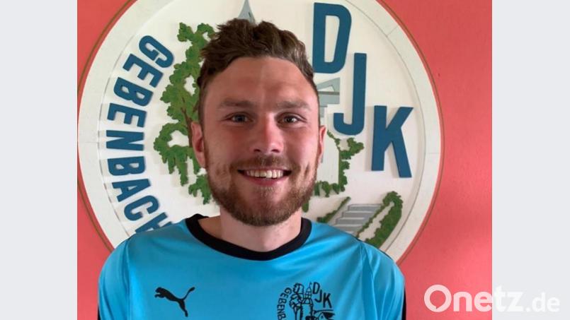 Florian Veigl im Gebenbacher Trikot. Bild: DJK Gebenbach