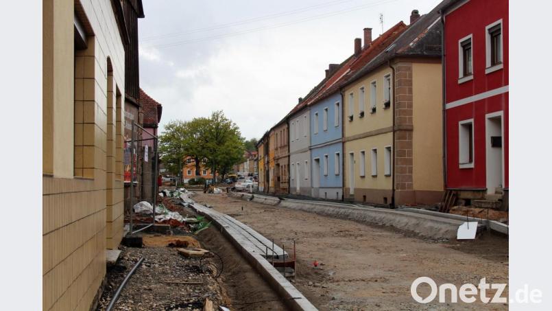 Investitionen von gut 2,4 Millionen Euro sind im laufenden Jahr bei der Marktplatz-Sanierung vorgesehen Bild: stg