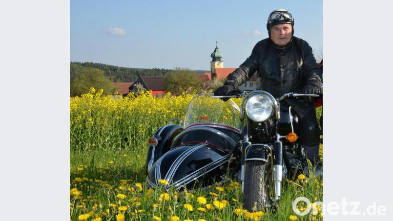 Josef Lang aus Roggenstein ist gestorben. Eine Leidenschaft des Metzgermeisters war das Motorradfahren. Archivbild: dob