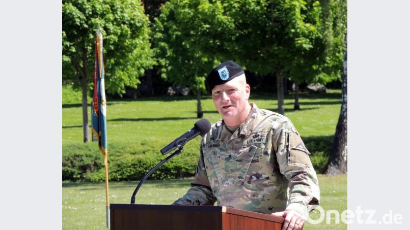 Der neue Kommandeur des siebten US-Armee Ausbildungskommandos, Brigadegeneral Joseph E. Hilbert. Bild: mor