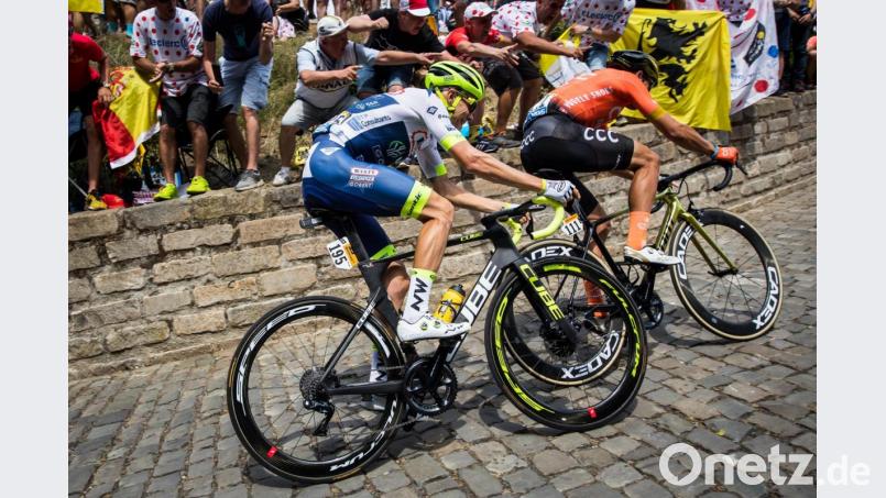Das Team Wanty-Groupe Gobert startet auf Rädern aus der Oberpfalz bei bei der Tour de France. Schwandorfs Partnerstadt Libourne ist im Juli Ziel- und Startort zweier Etappen. Archivbild: Leon van Bon/Cube