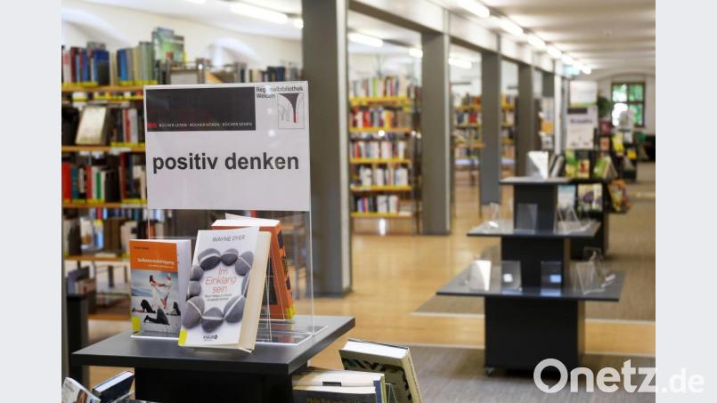 Blick in die Weidener Regionalbibliothek, für die die Benutzungssatzung und die Gebührensatzung geändert und vereinfacht wird, um die Einführung einer neuen Software zu erleichtern. Bild: Gabi Schönberger