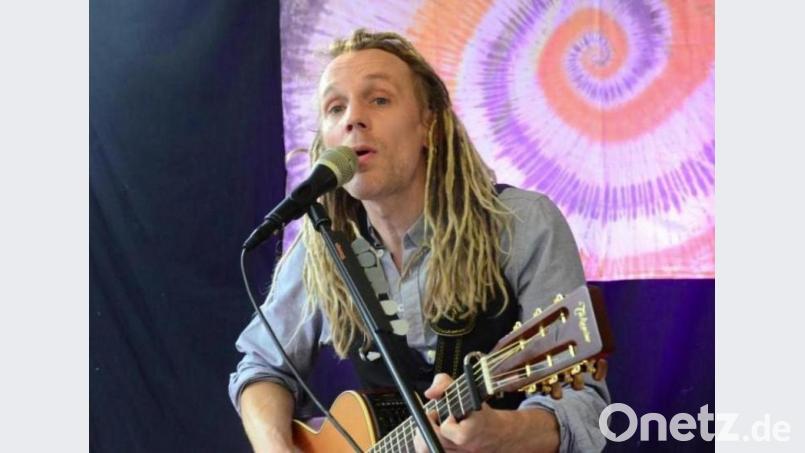 Hannes Wölfel auf der Live Stage. Bild: Kunz