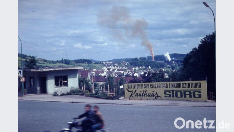 Mehr als 50 Jahre ist das nun her: Blick vom Bierhalsberg hinunter Richtung Rosenberg. Bild: Karl-Heinz Pirner