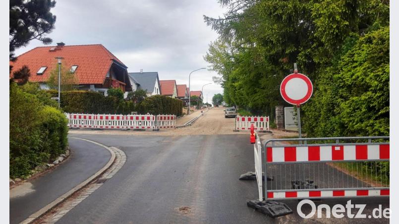 Der Abschluss der Arbeiten am Kreuzweg ist absehbar. Bild: ld
