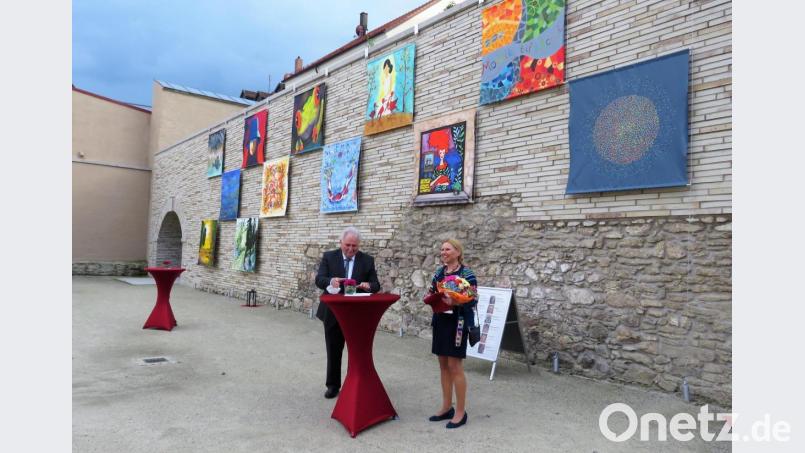 Zweiter Bürgermeister Peter Gold und KVT-Vorsitzende Petra Schicker Bild: ubb