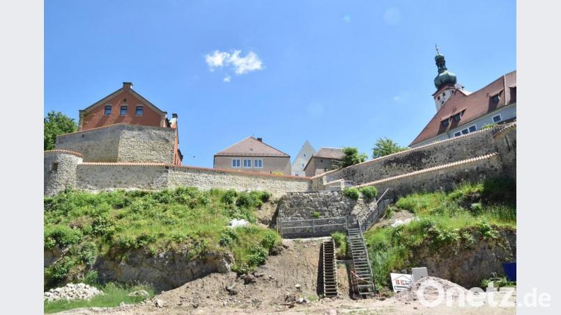 Für die Sanierung der alten Sulzbacher Stadtbefestigung gibt es einen sechsstelligen Zuschuss vom bayerischen Staat. Bild: Andreas Royer