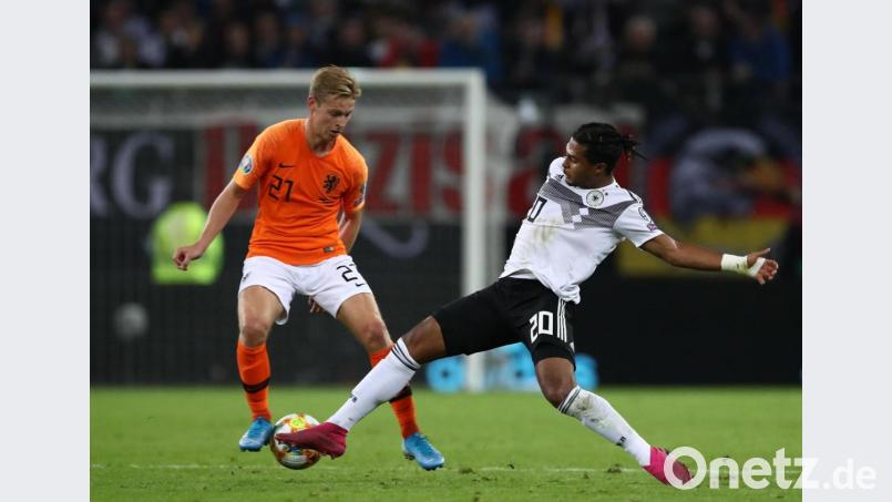 Die Niederlande als Europameister: Warum eigentlich nicht? Im September 2019 gewannen die Holländer mit 4:2 gegen die DFB-Elf. Archivbild: Christian Charisius/dpa