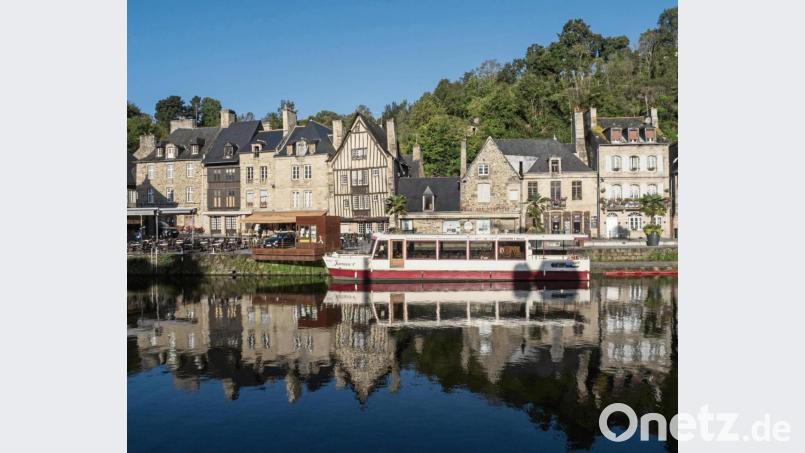 Das Rance-Tal – hier unterhalb von Dinan – ist eine sehenswerte Gegend in der Bretagne. Bild:  Andreas Drouve/dpa