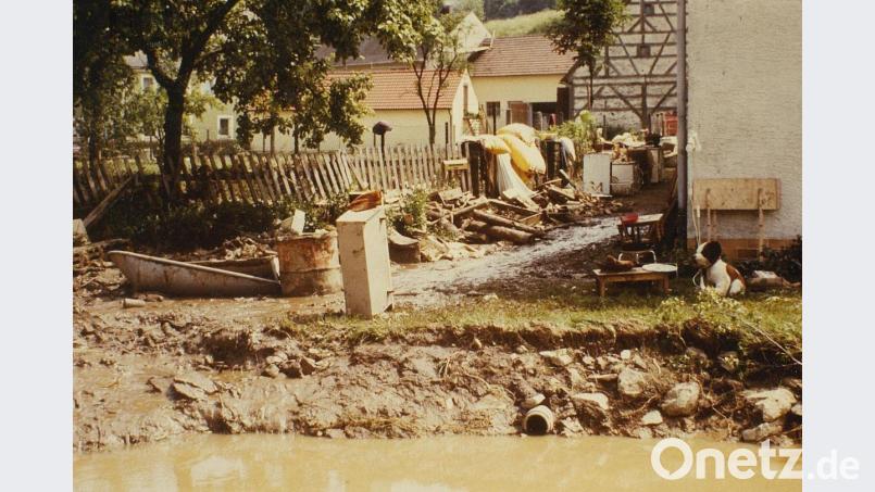 "Eine verheerende Überschwemmung sucht die Ortschaft Ransbach in der Nacht vom 1. auf den 2. Juli 1987 heim", schreibt der Ransbacher Feuerwehrchronist Alfred Steindl in das Tagebuch der Feuerwehr Ransbach. Archivbild: bö