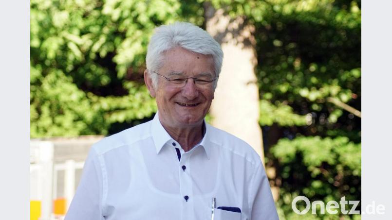 BRK-Präsident Theo Zellner war zum ersten Mal in Eschenbach. Bild: jma