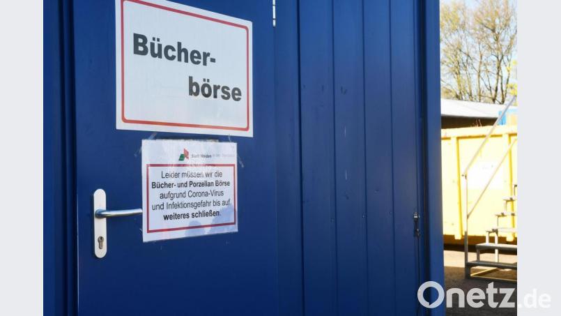 Über ein Jahr lang war die Bücher- und Porzellanbörse in Weiden dicht. Nun geht es wieder weiter. Archivbild: Gabi Schönberger