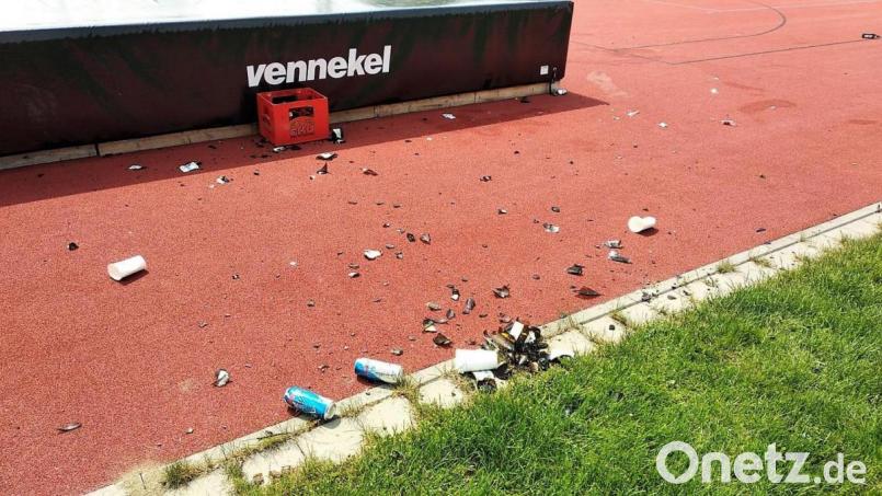 An der Schulsportanlage haben unbekannte Vandalen wieder einmal ihr Unwesen getrieben. Bild: stg
