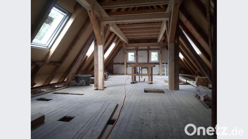 Noch befindet sich der künftige Vereinsraum im Innenausbau. Für die künftige Nutzung wird einiges an Ausstattung benötigt. Bild: lei