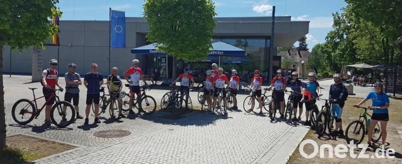Mit viel Spaß und guter Motivation eröffneten die Radfahrer des Skiclub die diesjährige Saison. Bild: agr