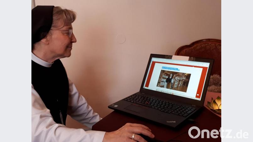 Äbtissin Laetitia Fech vom Kloster Waldsassen wirbt als Gesundheitsbotschafterin für Deutschland als Urlaubsziel. Bild: pz
