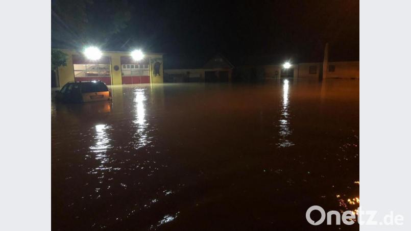 &quot;Land unter&quot; hieß es in der Nacht vom 14. auf dem 15. Juni 2020, als sich das größte bekannte Hochwasser in der Geschichte der Ortschaft in zwei Wellen ergoss. Bild: edo