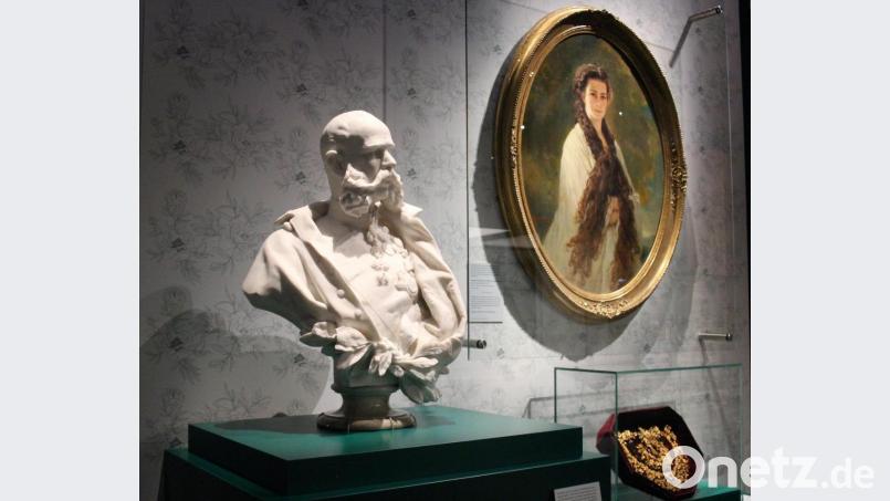 Dürfen in einer Ausstellung über das Ende der Monarchen nicht fehlen: Kaiserin &quot;Sisi&quot; und ihr Gemahl Kaiser Franz Joseph. Bild: stg