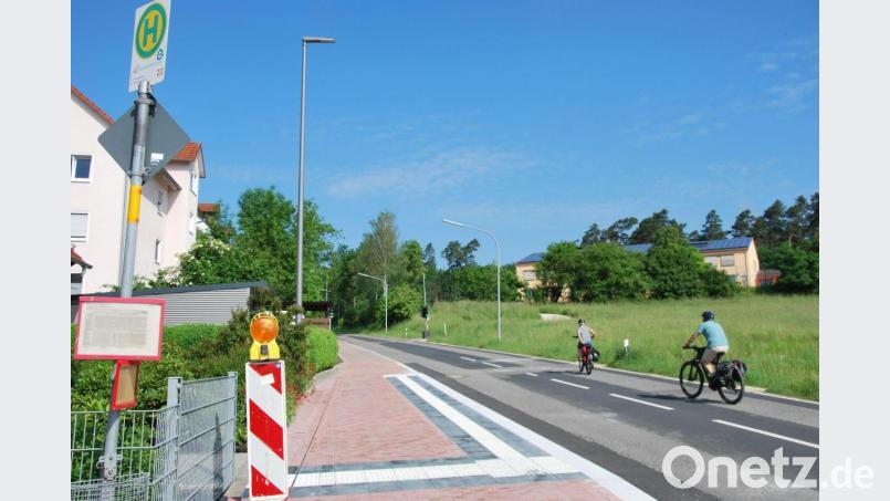 An der Dientzenhofer Straße in Ebermannsdorf wurde die Haltestelle barrierefrei ausgebaut. Bild: gsp